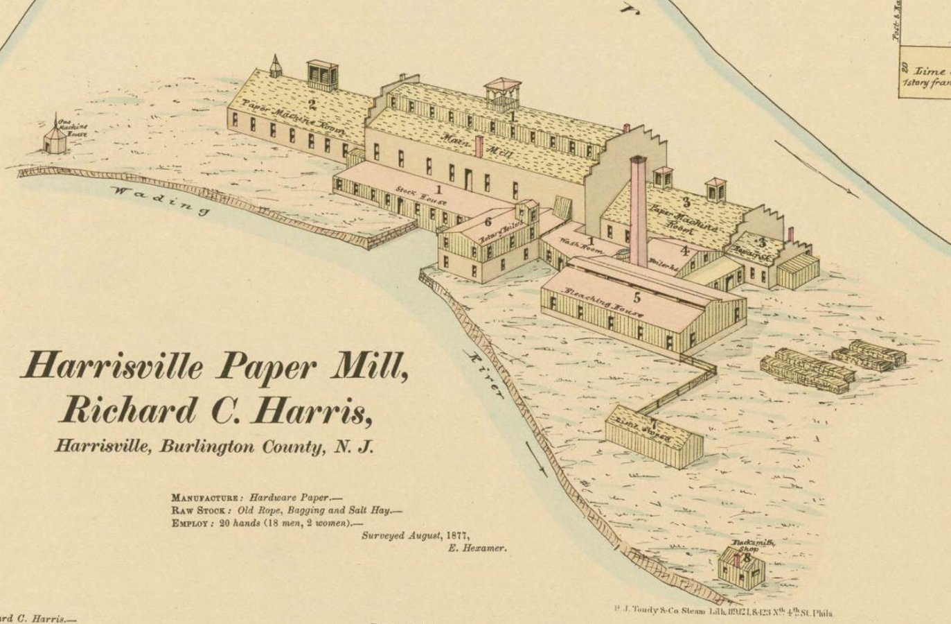 Harrisville2 Bass River Township Old Pictures of Burlington County